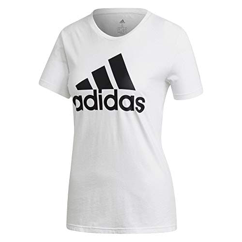 Image of Adidas W Bos Co Tee T-Shirt (Short Sleeve) - White, Small
