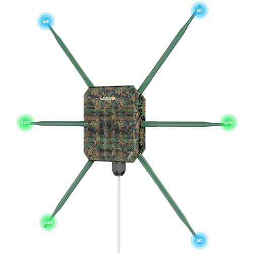 Image of WAVLINK AX3000 Outdoor Wireless Access Point Greenwood, Dual Band Outdoor WiFi 6 Access Point (2.4G/573M + 5G/2402M), Active/Passive PoE, 6 Antennas, weatherproof IP67 Enclosure, Gigabit WAN/LAN
