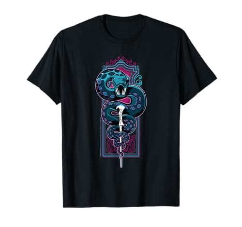 Image of Harry Potter Nagini with Lord Voldemort's Wall T-Shirt