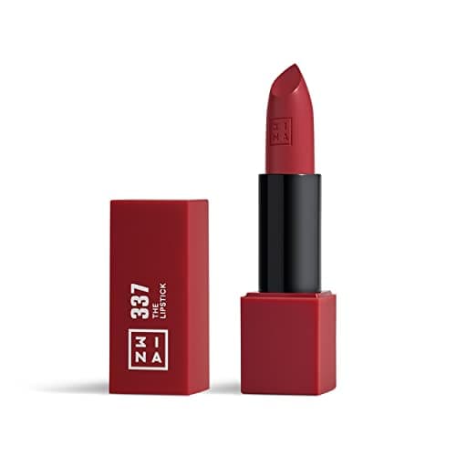 Image of 3INA MAKEUP - The Lipstick 337- Dark Wine Lipstick with Vitamin E & Shea Butter - Long Lasting Matte Creamy Lip Colour