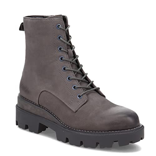 Image of Sam Edelman Women's Garret Combat Boot, Moonlight Grey, 8.5 UK