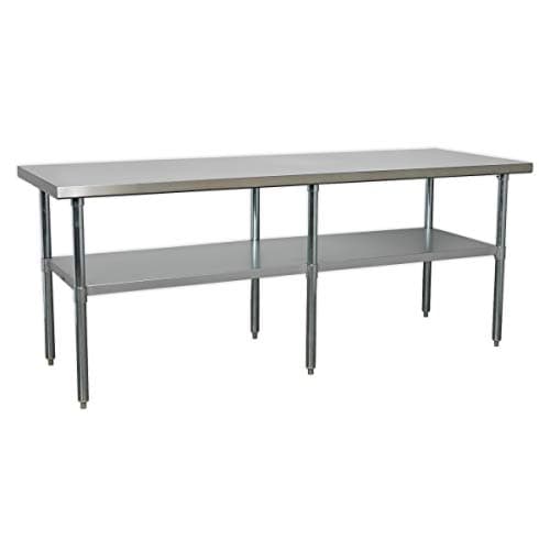 Image of Sealey Ap2184Ss Stainless Steel Workbench 2.1Mtr
