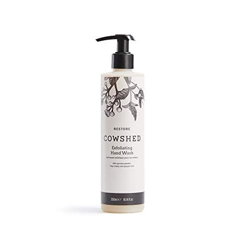 Image of Cowshed Restore Exfoliating Hand Wash - 300ml - Softening Luxury Hand Wash - Paraben-Free Foaming Handwash Liquid Soap - Natural Moisturising Handwash