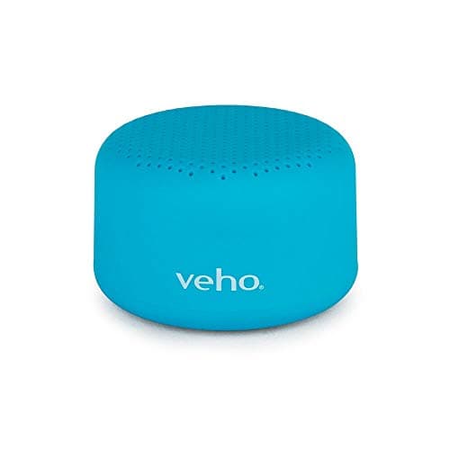 Image of Veho MX Bluetooth speaker | Wireless | Portable | Travel | 12+ Hours battery life | UK Design | Aqua Blue