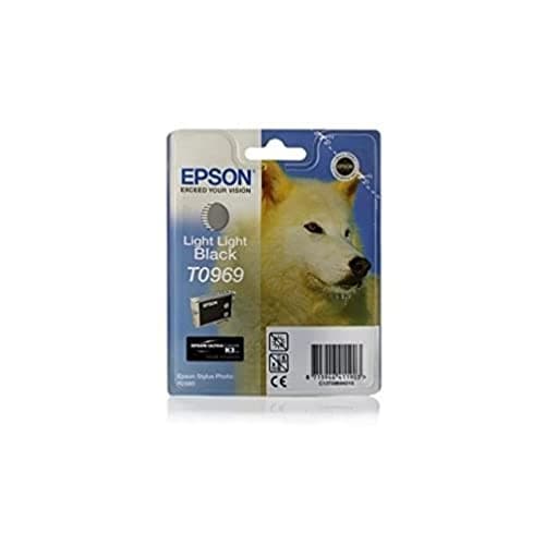 Image of Epson T0969 Ink Cartridge, Light Black, Genuine