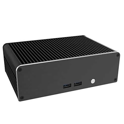 Image of Akasa Newton CTN | Designed for Intel® 11th Generation NUC Core™ i3 (Tiger Canyon) | Compact 1.06L Aluminium Fanless Case | Supports one M.2 SSD and VESA mounting | A-NUC75-M1B