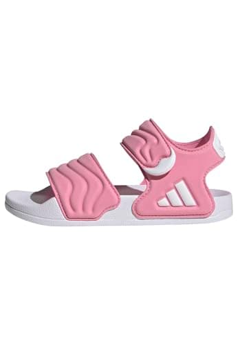 Image of adidas Unisex Kids Adilette Sandal 2 Sandals Kids Shoes, Bliss Pink/Ftwr White/Bliss Pink, 5 UK