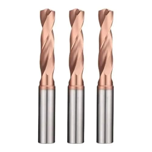 Image of SUPKOUMKBG Carbide Drill Coated Internal Coolant 3xD 5xD 3-16 Drilling Tool Through Hole Parallel Shank Metal(12.3,3D)