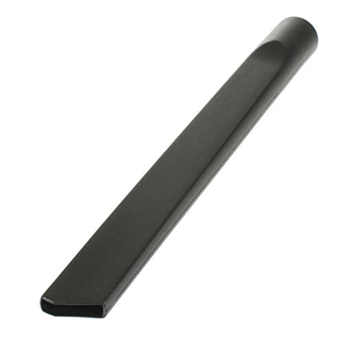 Image of SPARES2GO Extra Long Black Crevice Tool for Numatic Henry Hetty Vacuum Cleaners (32mm x 335mm)