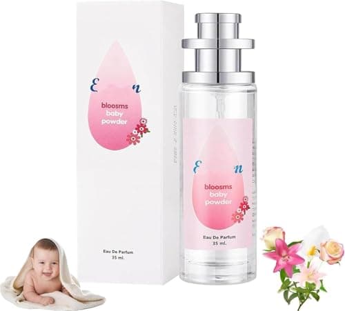 Image of Ebyveen Baby Powder Perfume, Baby-Soft Perfume Spray, Baby-Soft PerfumeSpray, an Eau De Parfum, Long-lasting Moisture & Fragrance, Floral & Creamy Aroma for Women & Men, 35ml (Pink)
