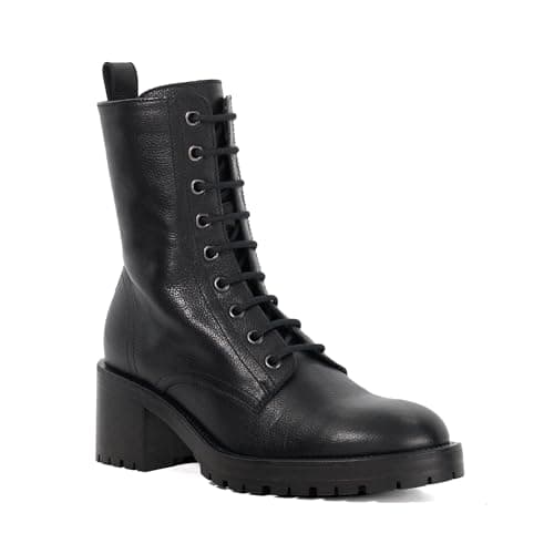 Image of Dune London Ladies PATIENTLY Leather Pointed Ankle Boots Size UK 3