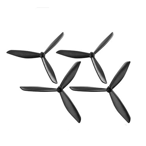 Image of KINGDUO 4PCS 3-blade Propeller For Hubsan H501S X4 RC Drone Quadcopter Spare Parts-Black