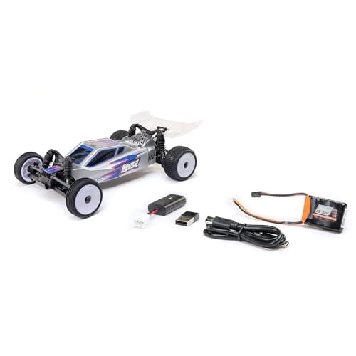 Image of LOSI Micro-B 2WD Buggy RTR 1:24 RC Car - Silver
