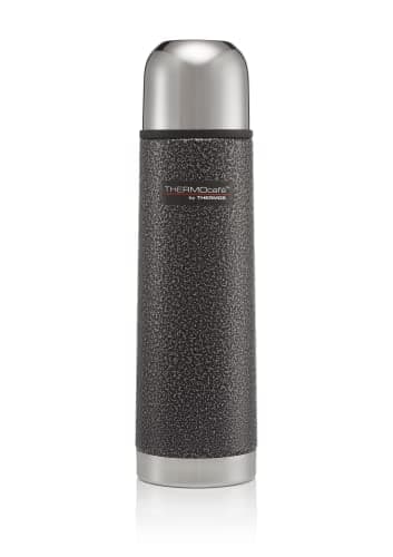 Image of THERMOcafè by THERMOS Stainless Steel Flask, Hammertone Grey, 500 ml