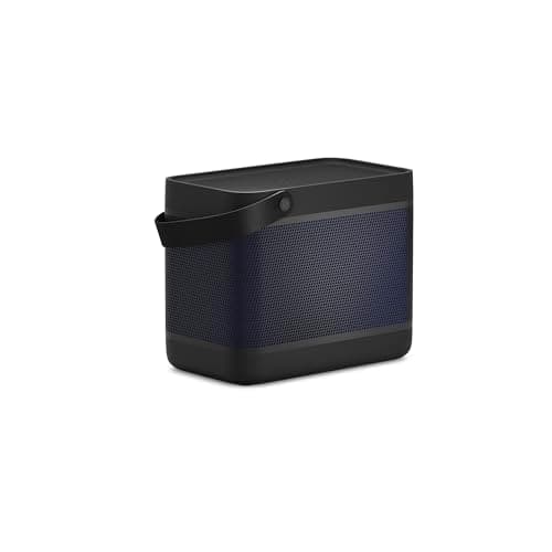Image of Bang & Olufsen Beolit 20 – Portable Bluetooth Speaker with Wireless Charging, Loud 360 Degree Sound, Bluetooth Home and Outdoor Speaker, Qi Phone Charger Pad - Black Anthracite