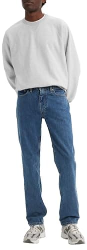 Image of Levi's Men's 514 Straight Fit Jeans, Stonewash Stretch, 32W / 32L