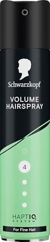 Image of Schwarzkopf Hairspray Volume 250ml, Hold Level 4 Hair Styling, Hairspray for Fine Hair, Volume, Vegan Formula