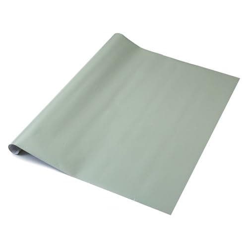 Image of 45cm x 2m dc fix MATT SAGE GREEN sticky back plastic vinyl wrap film (346-0688) (45cm x 2m)