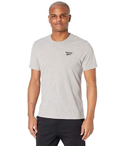 Image of Reebok Training Essentials Graphic T-shirt, medium grey heather, S