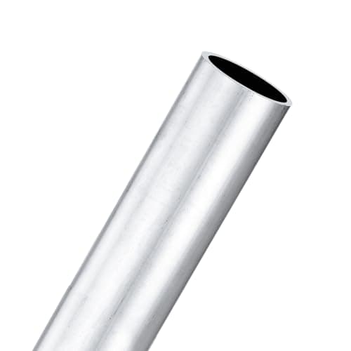 Image of M METERXITY 1-Pack 400mm 6063 Aluminum Round Tube, 19mm ID 22mm OD Seamless Aluminum Tubing for Construction/Machining/DIY Crafting, Metal Straight Pipe [0.75x0.87x15.7IN]