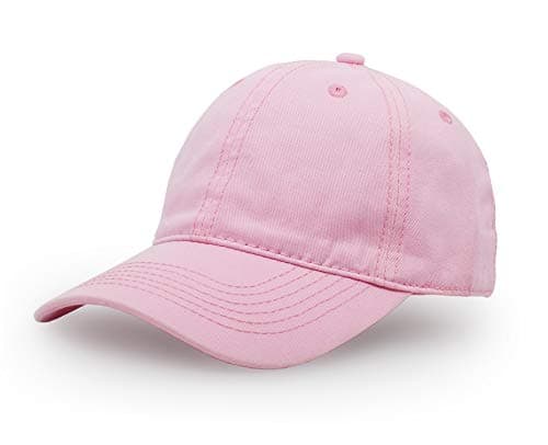 Image of UltraKey Baseball Cap, Cotton Adjustable Sport Outdoor Sun Cap Unisex Hip Hop Casual Hat Snapback Cap Pink