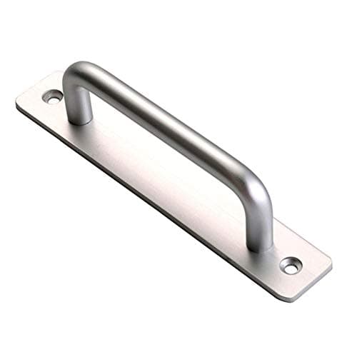 Image of MOVKZACV Aluminium Alloy Door Pull Handle Silver,Internal Door Handle for Office, Barn, Garage, Cabinet, Gate (150mm/6inch)