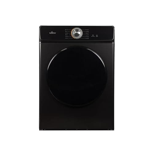 Image of Willow W10TDB 10kg Vented Tumble Dryer with 8 Programmes, 120 Min Max Cycle Time, Front Loading - Black
