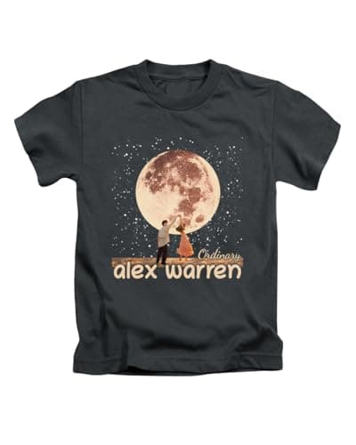 Image of New Spirit Original Ordinary, Cute Cool Trendy Alex Warren Tee T-Shirt Funny Unisex T Shirt Top Black