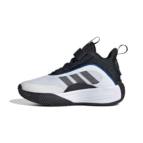 Image of adidas Unisex Kids Ownthegame 3.0 Shoes, Cloud White/Core Black/Core Black, 5 UK