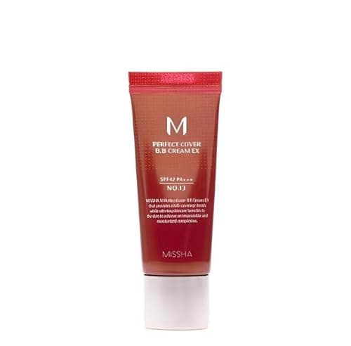 Image of MISSHA - Perfect Cover BB Cream 20 ml | Shade #13 Bright Beige | Flawless Coverage | SPF 42 PA+++ | Sun Protection, Multicolor, 10 g