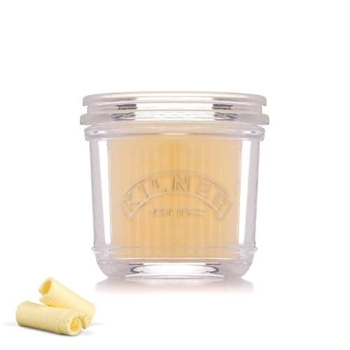 Image of Kilner Glass Butter Crock | 200ml Glass Butter Keeper with Water-Seal Lid, Classic French Butter Bell Style, Keeps Butter Fresh & Spreadable at Room Temperature