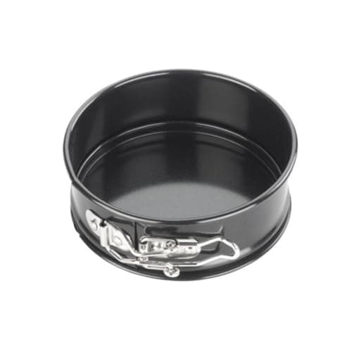 Image of Tala Performance 19.3 cm Springform Round Cake Tin, Professional Gauge Carbon Steel with Eclipse Premium Non-Stick Coating, Loose Base, Easy Release Cake Pan Ideal for Cakes and cheesecakes, Black