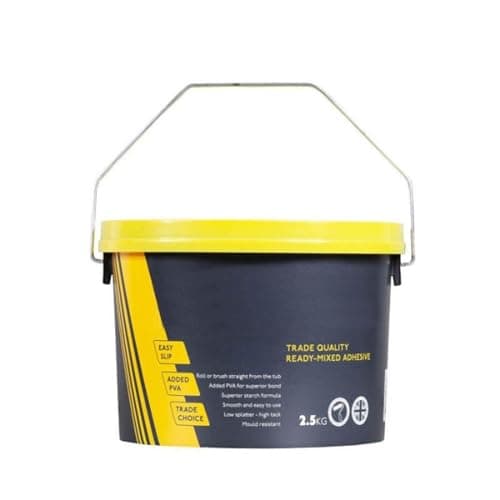 Image of Ready Mixed Wallpaper Paste Adhesive Mix 2.5kg Added PVA Mould Resistant