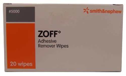 Image of Zoff Medical Adhesive Remover Wipes | Pack of 20