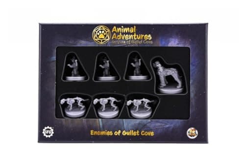 Image of Steamforged Games Animal Adventures: Secrets of Gullet Cove - Enemies of Gullet Cove Roleplaying Miniatures 5E Compatible