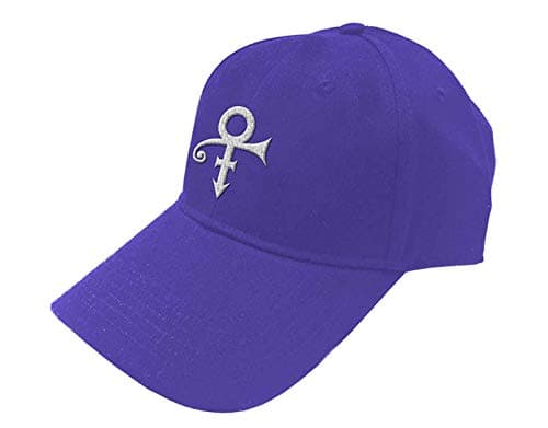 Image of Prince White Symbol Baseball Cap, Purple, One Size