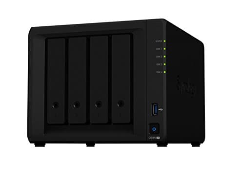 Image of Synology DS918+ 24 TB (4 x 6 TB WD RED) 4 Bay Desktop NAS Unit