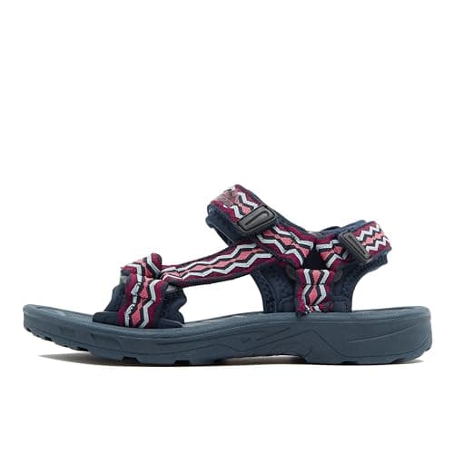 Image of Peter Storm Women’s Beach Webbing Sandals with Neoprene Lining & Textile Upper, Lightweight (Purple, UK Footwear Size System, Adult, Women, Numeric, Medium, 5)