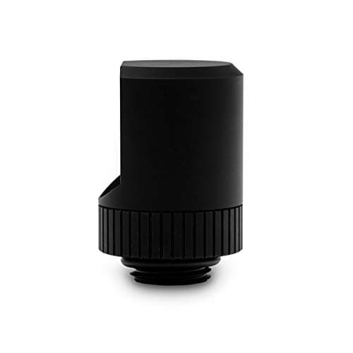 Image of EK Water Blocks EK-Torque Angled 90 Rotary Fitting - Black