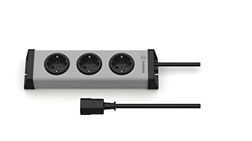 Image of EHMANN 0200x00032308 Universal 3-Way Power Strip with IEC Cable