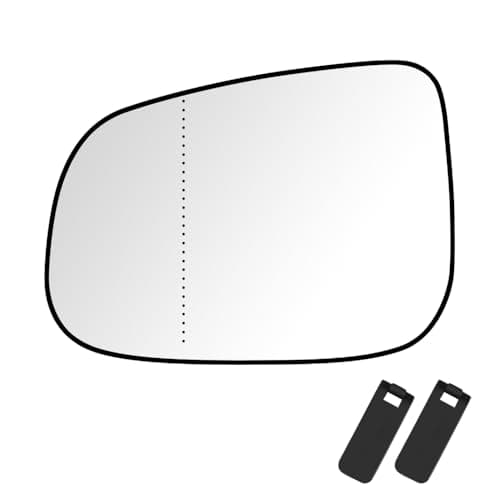 Image of SENZEAL Wing Mirror Glass Heated Passenger Side for Volvo C30 C70 2010-2013 S40 S60 S80 V40 V50 V60 V70 Jaguar XE XF XJ 30716479 (Left)