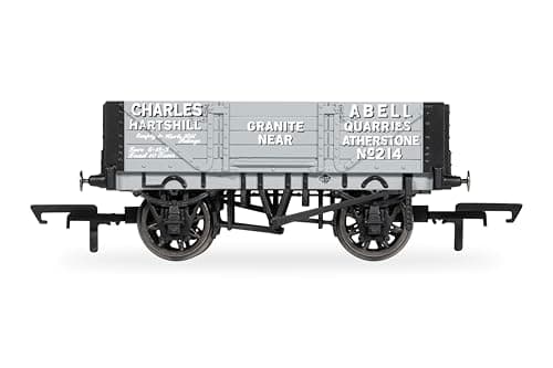 Image of Hornby R60294 Charles Abell 4 Plank Wagon No214, Grey