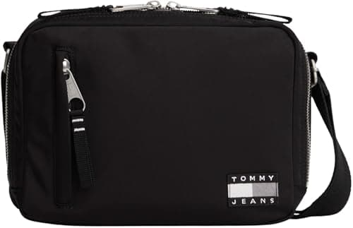 Image of Tommy Jeans Men's TJM Daily Tech Camera Bag Am0am13717 Crossover, Black (Black), One Size