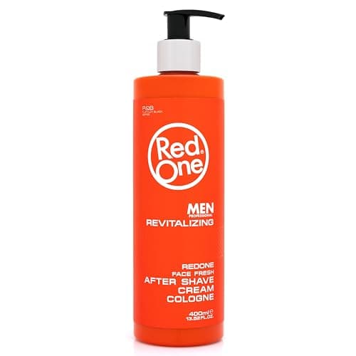 Image of Redone Aftershave Cream Cologne for Men – Revitalizing 400 ml | Moisturising Balm & Cooling After Shave Cologne | Barber-Grade Grooming Lotion With Energising Fresh Fragrance