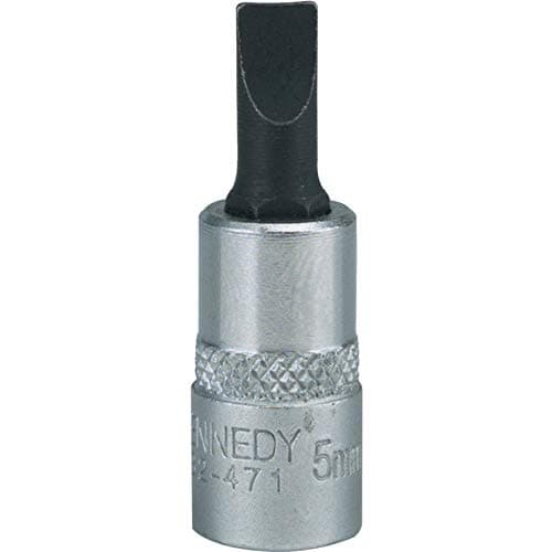 Image of 7mm Slotted Screwdriver Socket Bit 1/4" SQ DR