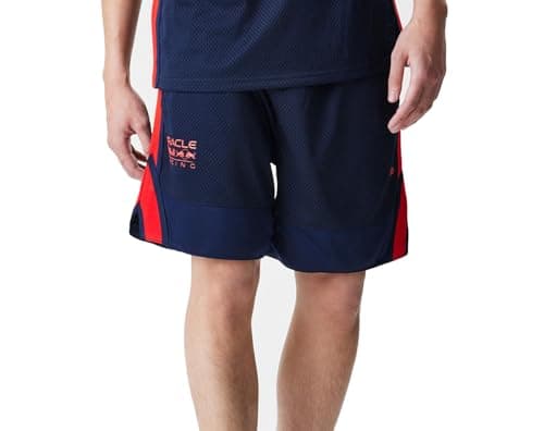 Image of New Era Red Bull Racing Basketball Mesh Shorts (UK, Alpha, M, Regular, Regular)