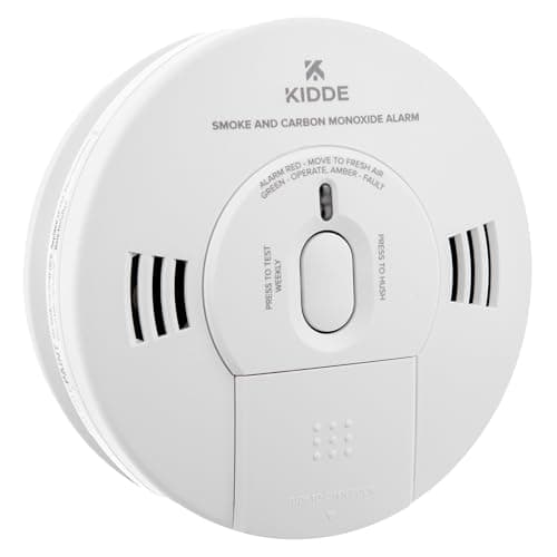 Image of Kidde 10SCO Combination Smoke and Carbon Monoxide Alarm with Voice Notification, white