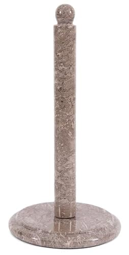 Image of Radicaln Marble Paper Towel Holder White Kitchen Towels Rack Handmade Paper Roll Holder with Stand - Wrapping Paper Holder Towel - Hand Towel Rack Holder