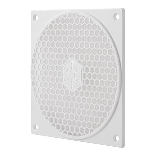 Image of Silverstone Technology FF121 White Colored 120mm Fan Filter with Honeycomb Grille, SST-FF121W