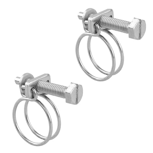 Image of Pisces Double Wire Hose Clips to fit 25mm (1in) Pipe